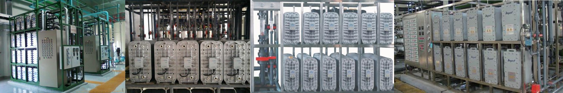 Electric continuous desalination system