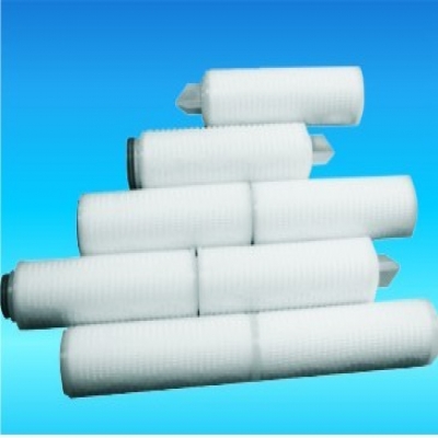 Foldable microporous membrane filter cartridge